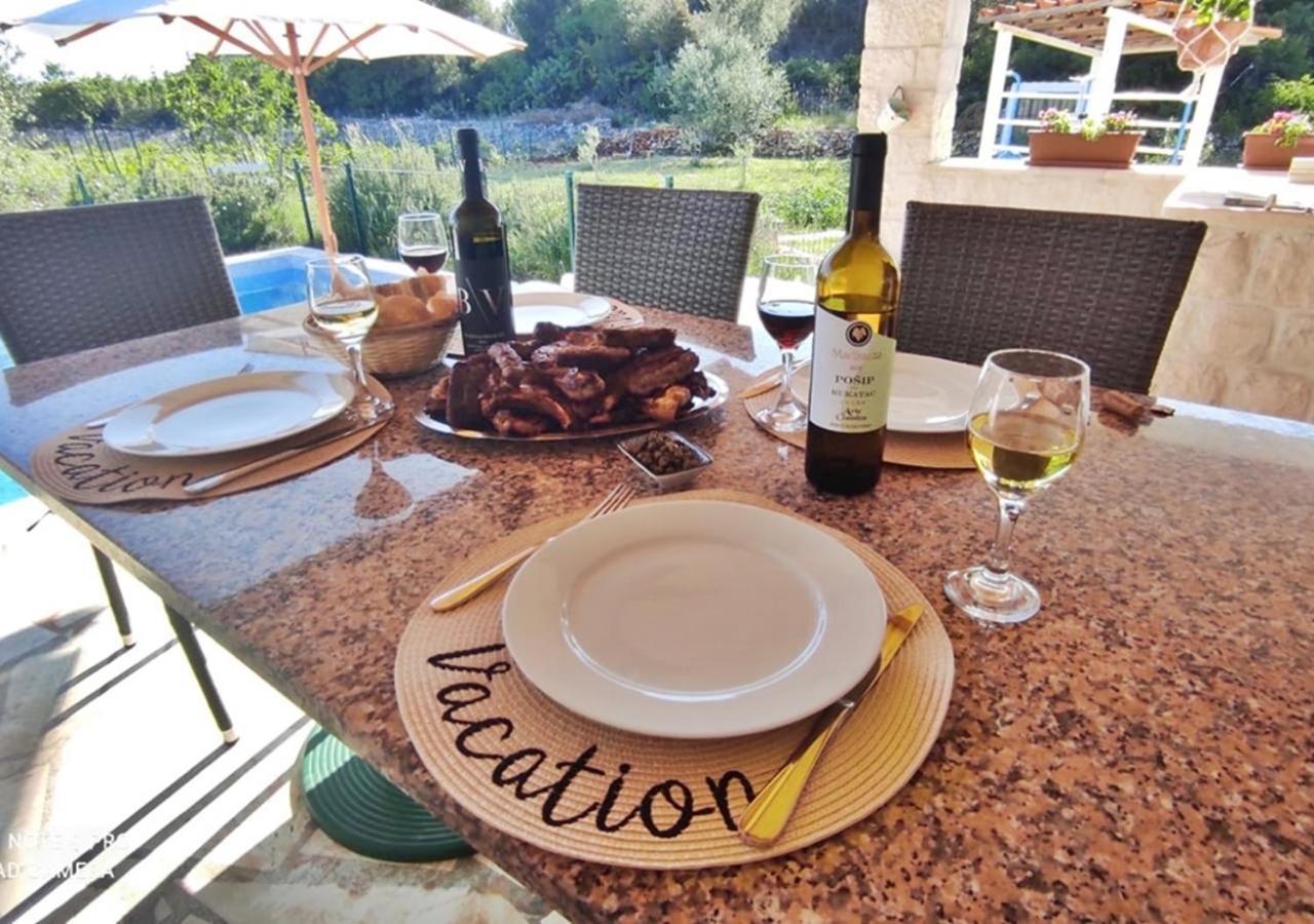 הוילה Gornji Seget Flamingo - House With Private Pool מראה חיצוני תמונה