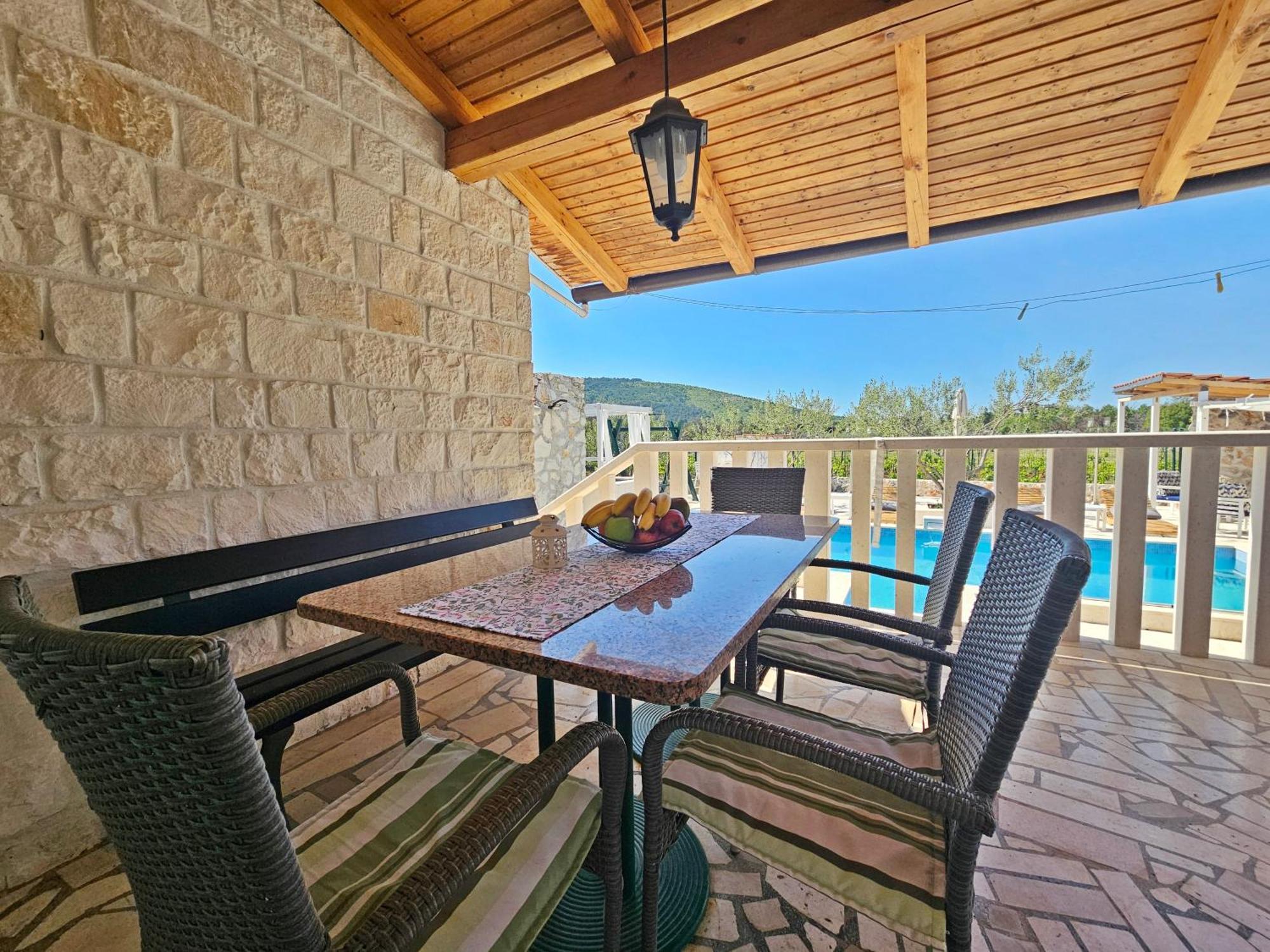 הוילה Gornji Seget Flamingo - House With Private Pool מראה חיצוני תמונה