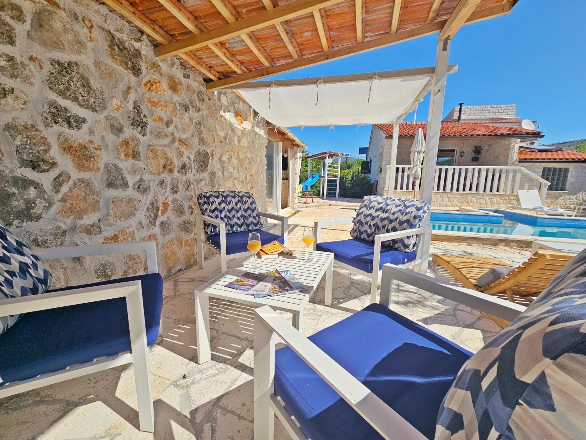 הוילה Gornji Seget Flamingo - House With Private Pool מראה חיצוני תמונה